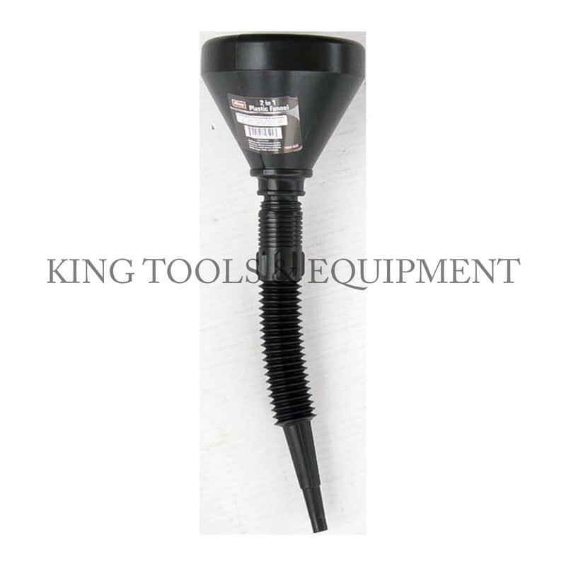 KING 2-in-1 PLASTIC FUNNEL