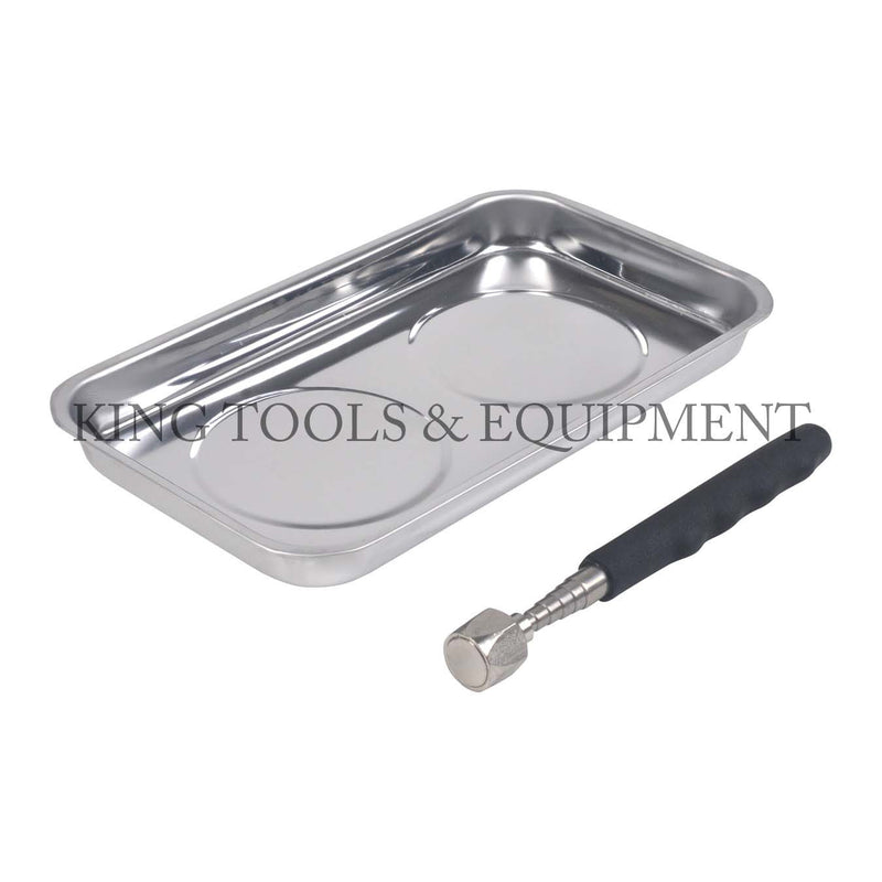 2-pc MAGNETIC TRAY and PICK-UP TOOL SET - 2005-0