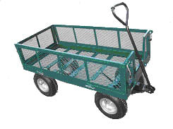 49" x 21" Drop-Side NURSERY CART- 600 lbs Capacity - 2245-0