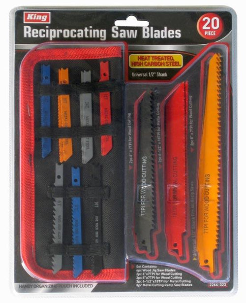 20-PC RECIPROCATING SAW BLADE SET (2266-0)