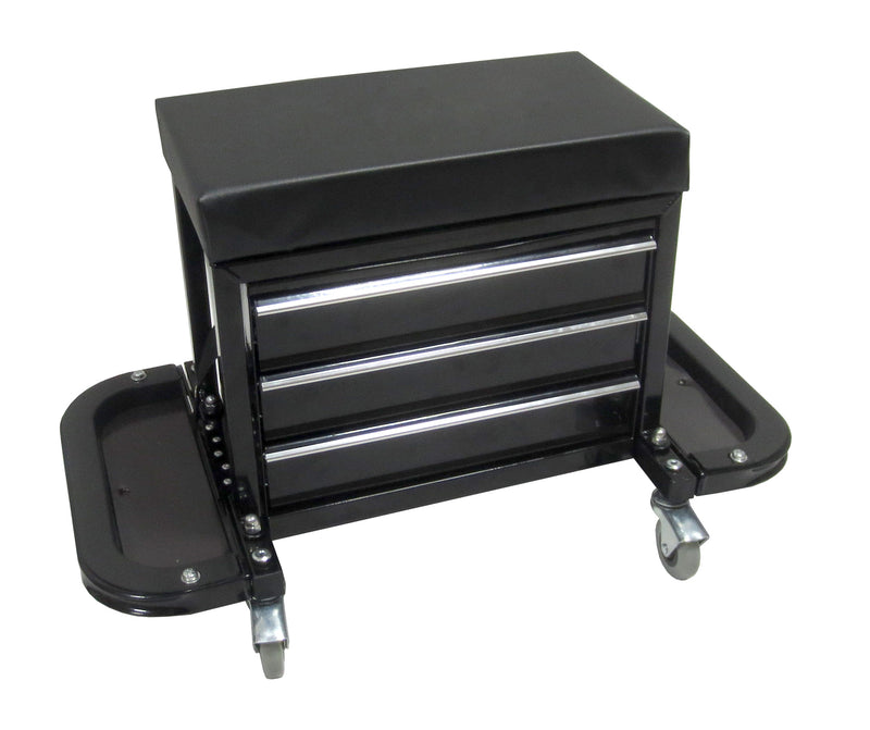 KING Mobile Tool Chest with Creeper Seat - 2301-0