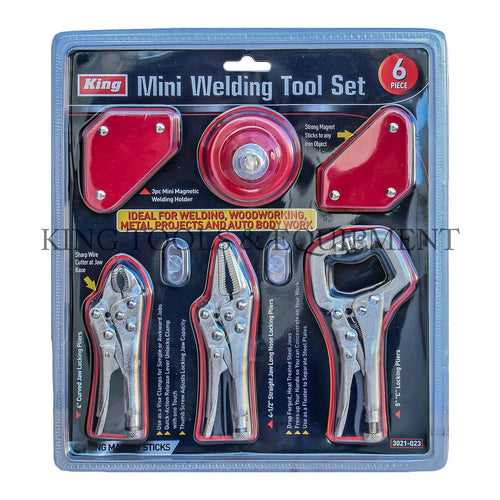 KING 6-pc Assorted Mini WELDING TOOL KIT