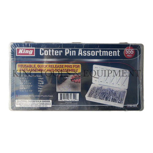 KING 555-pc COTTER PIN ASSORTMENT