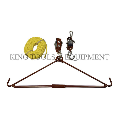 KING 440 lbs Cap. GAME HOIST and GAMBREL