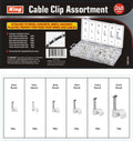 240-PC CABLE CLIP ASSORTMENT (3280-0)