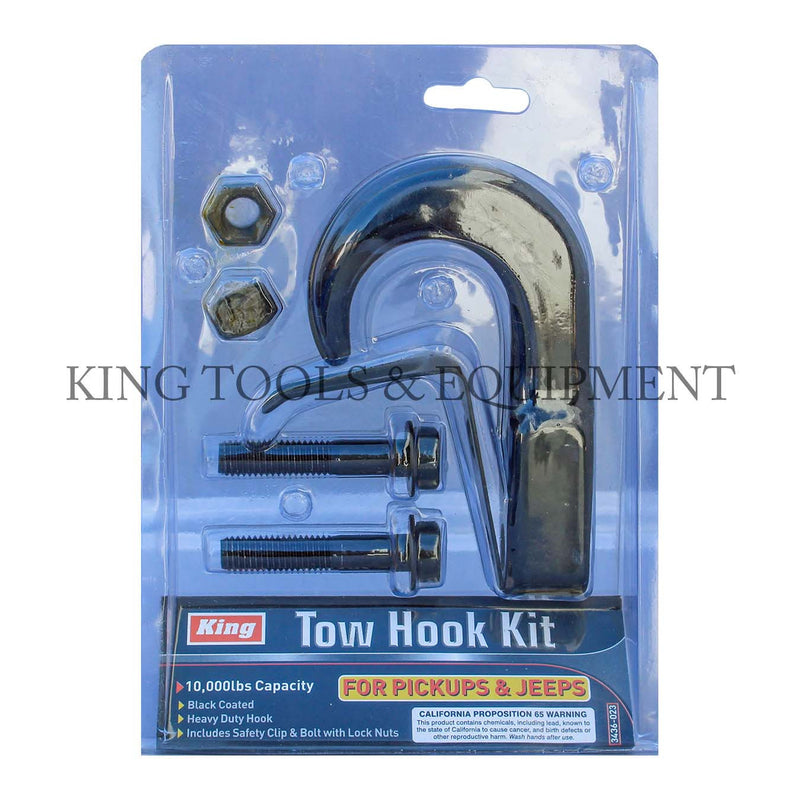 KING 10000 lbs Cap. TOW HOOK KIT