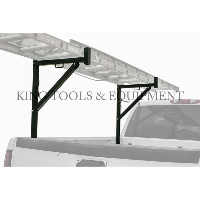 KING 2-pc Heavy-Duty Side TRUCK LADDER RACK, BLACK