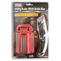 Utility Knife with Blade Holder and 100 Blades - 3572-0