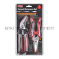 2-pc Heavy-Duty SNIPS and SCISSORS SET - 3761-0