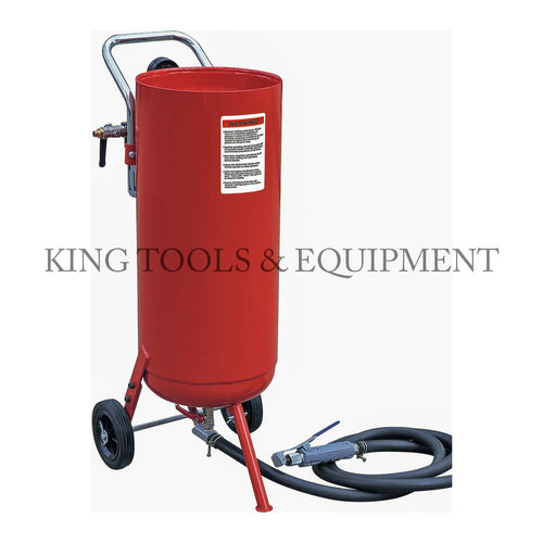 KING 20 Gal. Portable Pressurized SANDBLASTER, 60-125 PSI