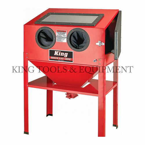 KING 220L/60 Gal. Large ABRASIVE SANDBLASTER CABINET