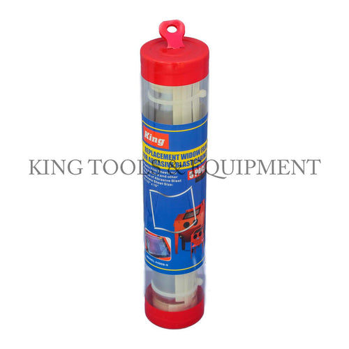 KING Replacement WINDOW FILM of 4006-0 Abrasive Sandblaster Cabinet